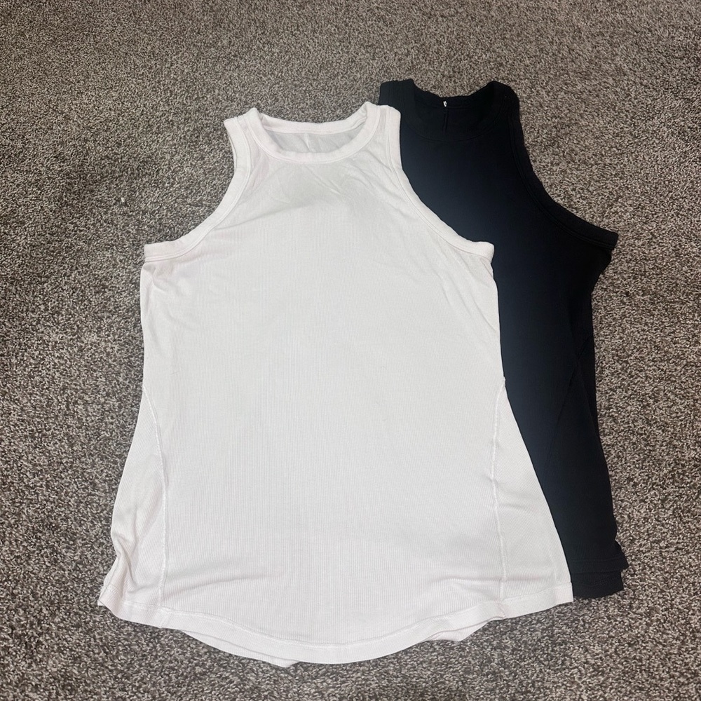 lululemon athletica Hold Tight tanks lot of 2
